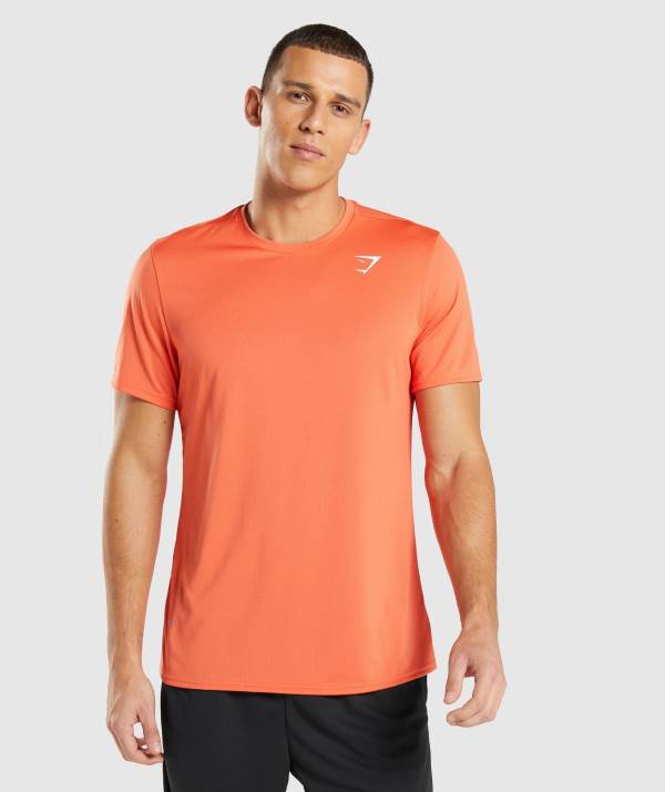 Panske Tricka Gymshark Arrival Oranžové | HP3725084